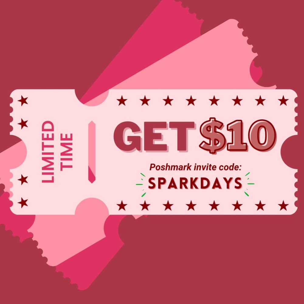 Poshmark Code: Sparkdays